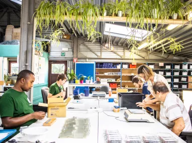 Den Atelier: Inpakatelier