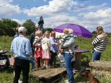 Dagwerking Kontich: Hond en geit